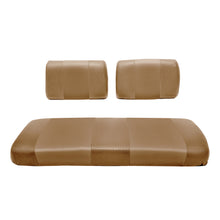 Seat Cover Replacement for Yamaha G-16/G-22 Golf Cart - Front Bench Seat - Premium Marine Vinyl - 5 Panel Stitching - Staple On Installation - Two-Tone Golf Cart Seat Covers