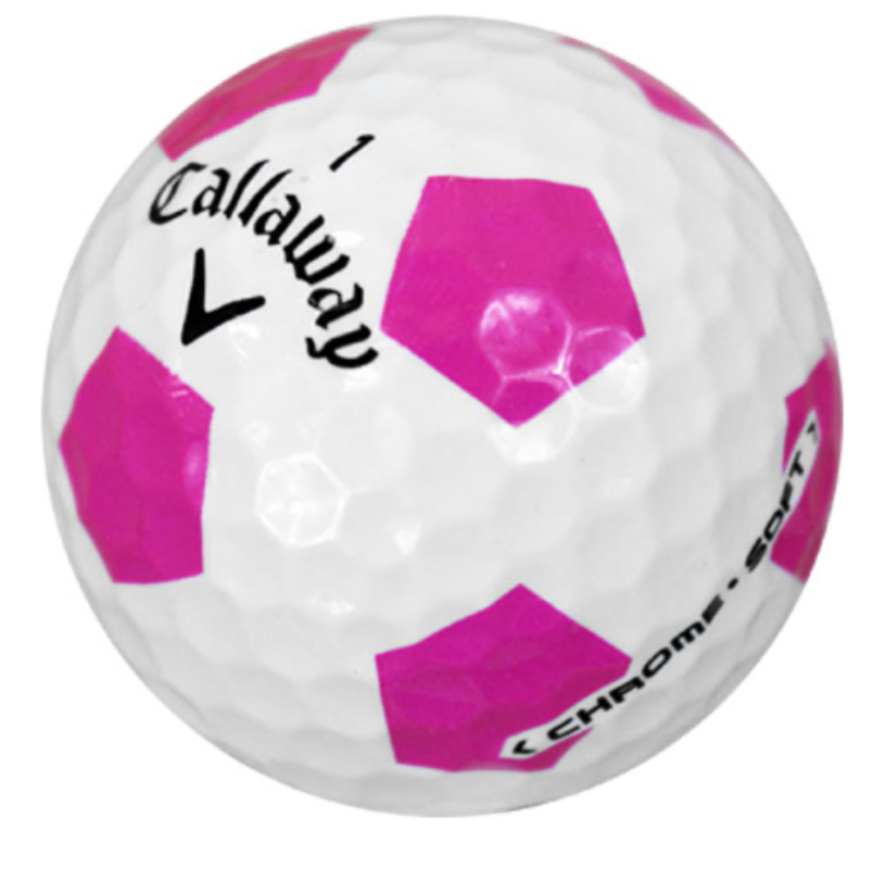 CALLAWAY CHROME SOFT TRUVIS PINK 