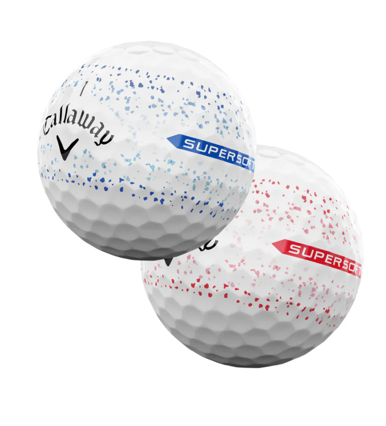 CALLAWAY SUPPERSOFT SPLATTER 360 MIX 