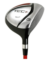 KNIGHT Men's Tec+ 3 Fairway Wood, Left Hand, 19-Degree, Regular Flex Towel, Club Rest and Club Brush